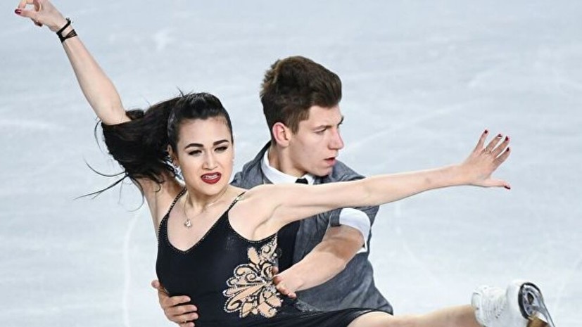 Худайбердиева и Назаров завоевали серебро в танцах на льду на юниорском ЧМ