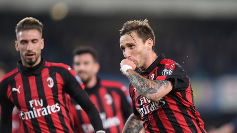 «Милан» одержал пятую победу подряд в чемпионате Италии по футболу, обыграв «Кьево»