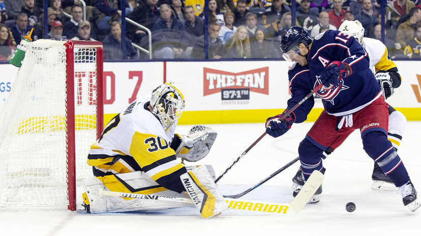 «Коламбус» победил «Питтсбург» в матче регулярного чемпионата НХЛ