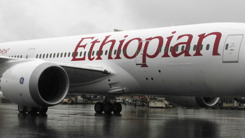 Посольство: данных о россиянах на борту упавшего в Эфиопии самолёта нет
