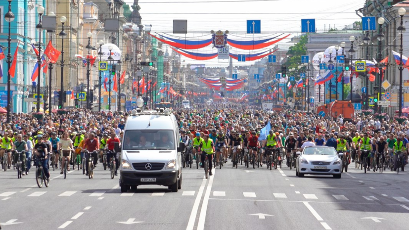 В Петербурге выбрали маршрут для Большого велопарада