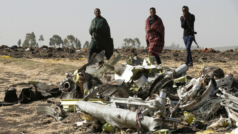 В России призвали СК начать проверку обстоятельств крушения Boeing в Эфиопии