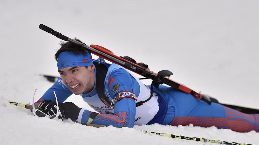 Биатлонист Поршнев первым стартует в индивидуальной гонке на ЧМ в Эстерсунде