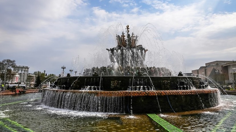Реставрацию фонтанов «Дружба народов» и «Каменный цветок» в Москве намерены завершить до мая