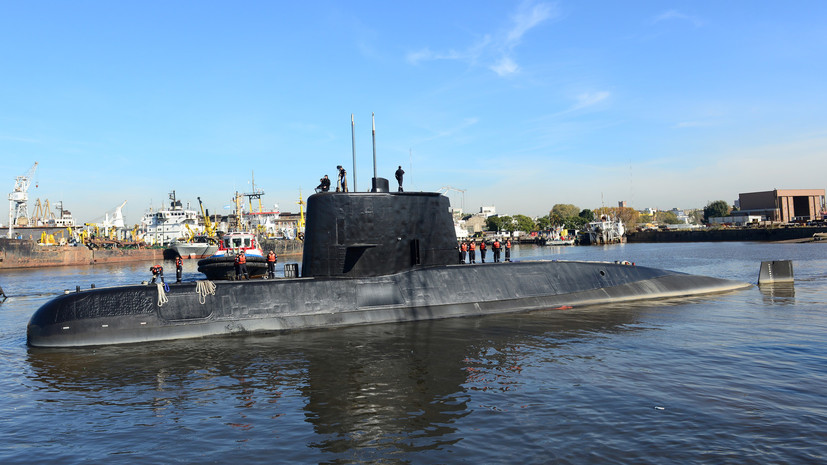 ВМС Аргентины назвали причину гибели подлодки San Juan