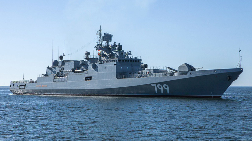 Расчёты ПВО «Адмирала Макарова» уничтожили крылатые ракеты условного противника