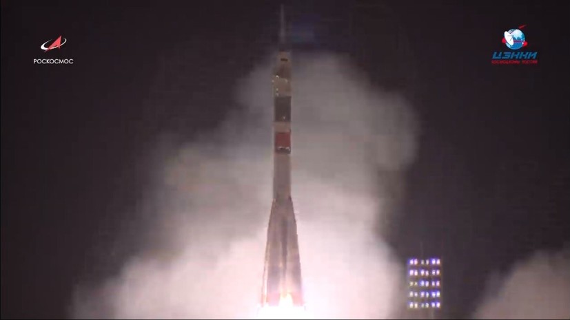 Ракета с кораблём «Союз МС-12» стартовала к МКС с Байконура
