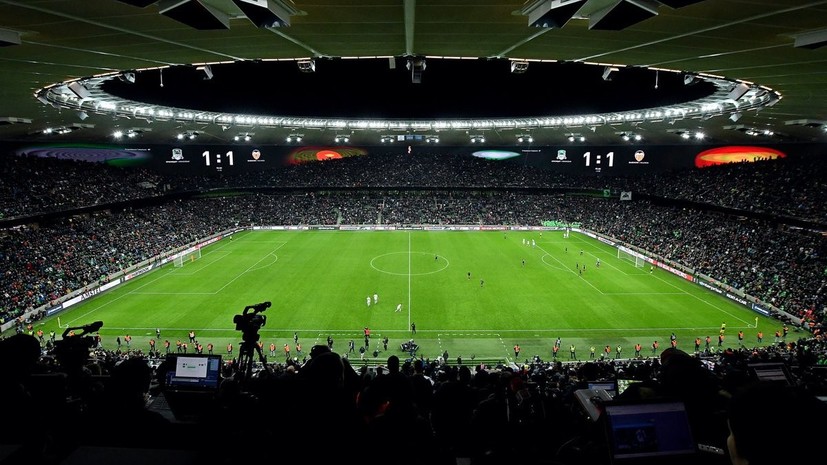 «Краснодар» установил рекорд посещаемости домашней арены в матче Лиги Европы с «Валенсией»