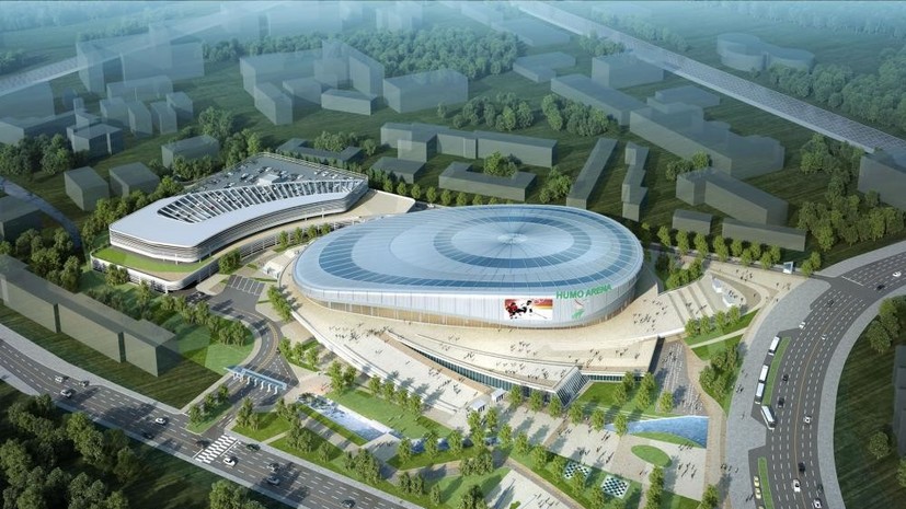 Президент Узбекистана Мирзиёев открыл ледовую арену «Хумо Арена» в Ташкенте