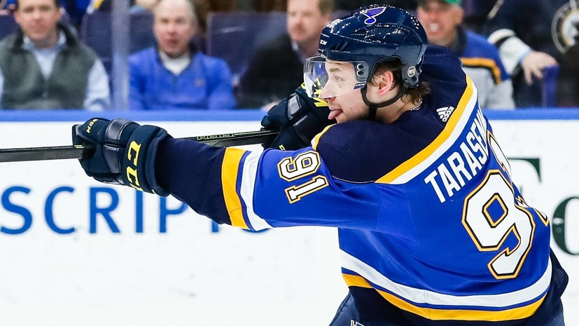 Хоккеист «Сент-Луиса» назвал травму Тарасенко большим ударом по команде