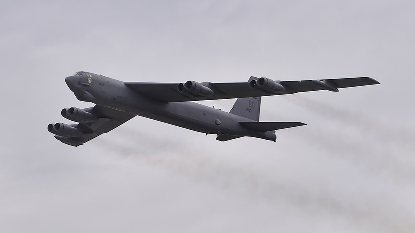 Над водами Балтики: Минобороны зафиксировало пролёт ядерного бомбардировщика США B-52 вблизи границ России