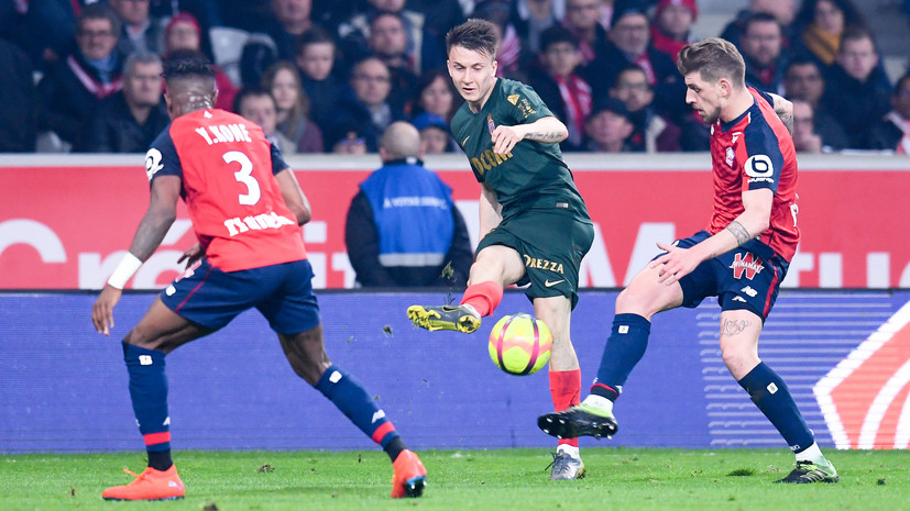 Головин прокомментировал победу «Монако» над «Лиллем» в Лиге 1