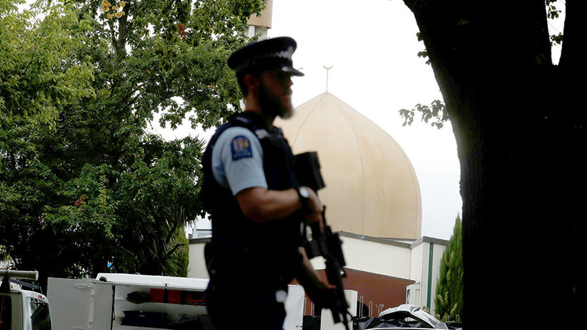 «Нашли два ружья»: в Новой Зеландии сообщили о планах напавшего на мечети в Крайстчерче совершить другие атаки