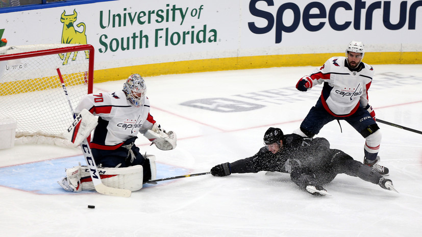«Тампа» победила «Вашингтон» в НХЛ, Овечкин оформил дубль