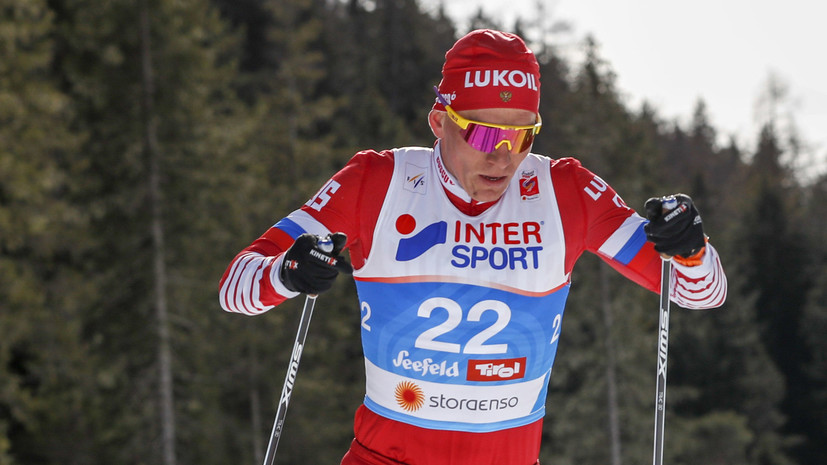 Лыжник Большунов выиграл индивидуальную гонку на этапе КМ в Швеции