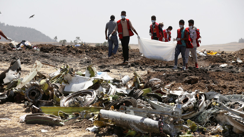 Данные бортовых самописцев указывают на сходство авиакатастроф в Эфиопии и Индонезии