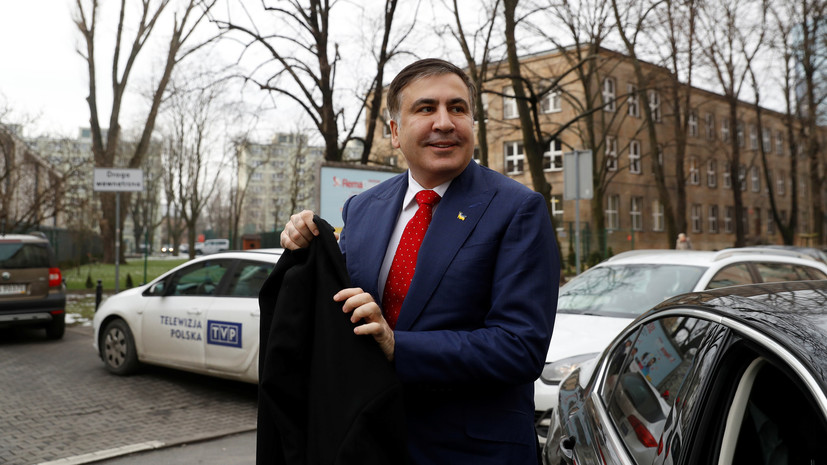 Саакашвили решил уйти с поста председателя грузинской партии