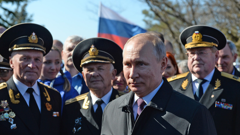 Путин пообещал оказать помощь в восстановлении комплекса «Сапун-гора»