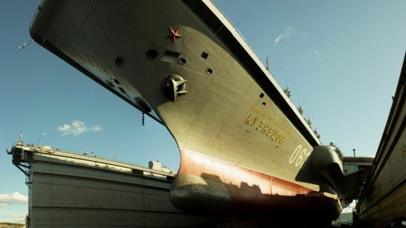В ОСК рассказали о сроках ремонта и модернизации «Адмирала Кузнецова»