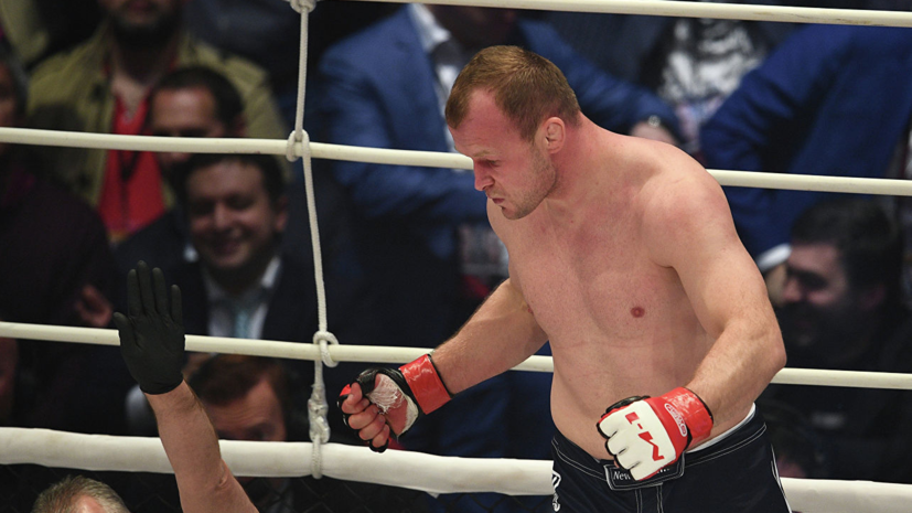 Стал известен соперник бойца MMA Шлеменко на турнире в Челябинске
