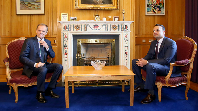 Премьер Ирландии обсудил с Туском ситуацию вокруг брексита