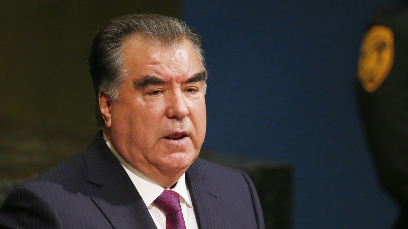 Президент Таджикистана посетит Россию 17 апреля