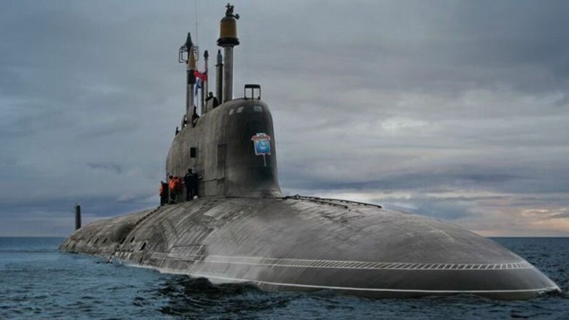 ВМФ России получит третью подлодку «Ясень» в 2020 году