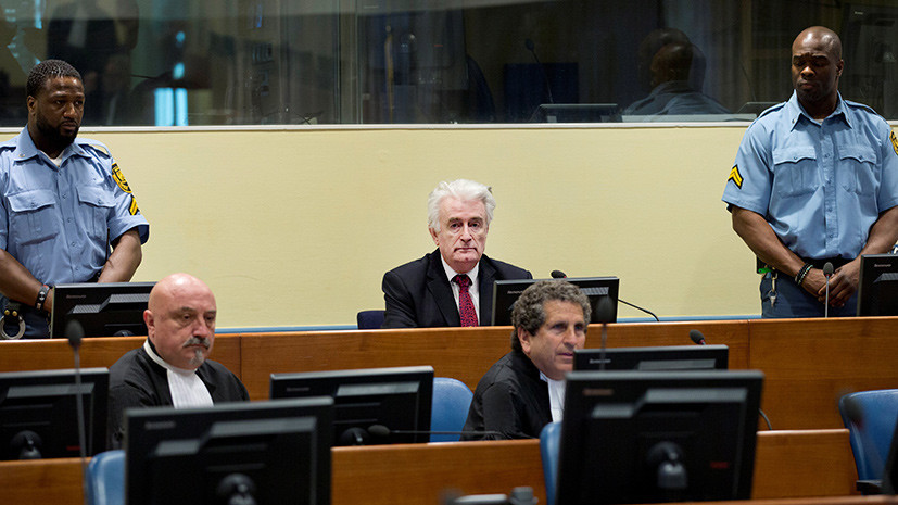 «Политическое судилище над сербами»: Гаагский трибунал приговорил Радована Караджича к пожизненному заключению