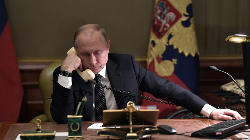 Путин провёл телефонный разговор с Назарбаевым и Токаевым