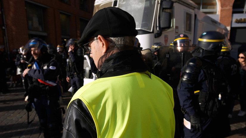 Акции протеста «жёлтых жилетов» запретили в центре французской Тулузы