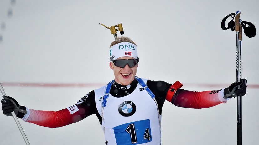 Очередная победа Бё: норвежец выиграл последний спринт в рамках заключительного этапа КМ по биатлону 