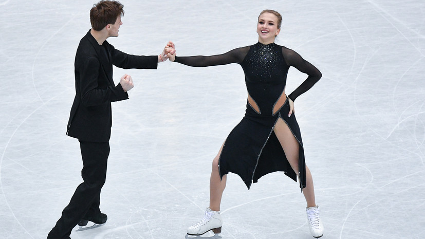 Синицина и Кацалапов завоевали серебро в танцах на льду на ЧМ в Японии