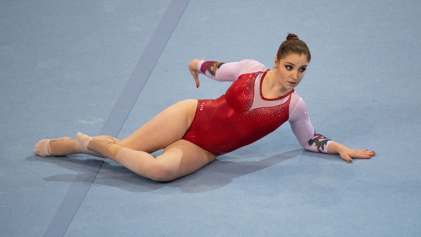 Российская гимнастка Мустафина победила в многоборье на этапе КМ в Бирмингеме