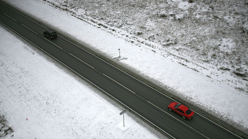 Автомобилистов предупредили о мокром снеге и дожде на трассах ХМАО и Тюменской области
