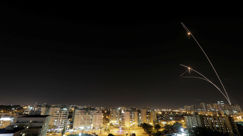 В Израиле заявили об обстреле жилых районов со стороны сектора Газа