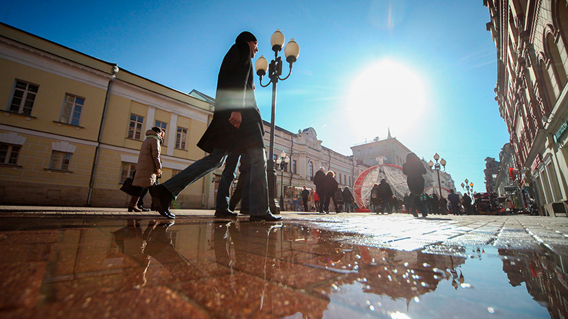 Волна тепла: какая погода установится в Москве в конце марта 