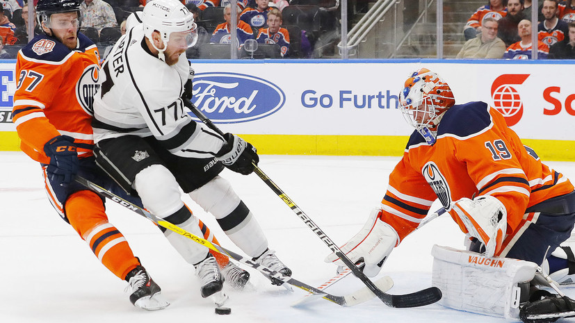 «Эдмонтон» обыграл «Лос-Анджелес» в матче регулярного чемпионата НХЛ