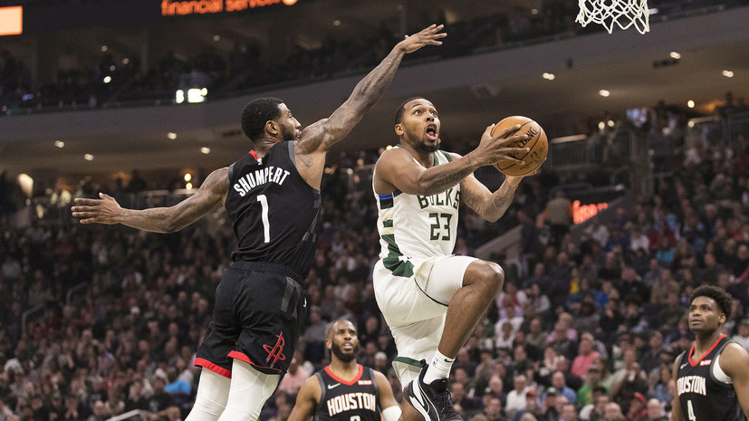 «Милуоки» победил «Хьюстон» в матче регулярного чемпионата НБА