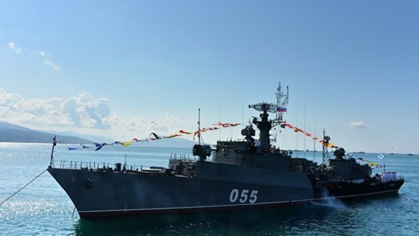 В Чёрном море начались совместные учения авиации ФСБ, кораблей ЧФ и Пограничного управления