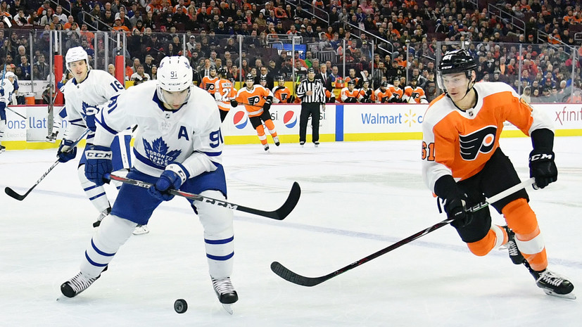 «Филадельфия» победила «Торонто» в матче регулярного чемпионата НХЛ