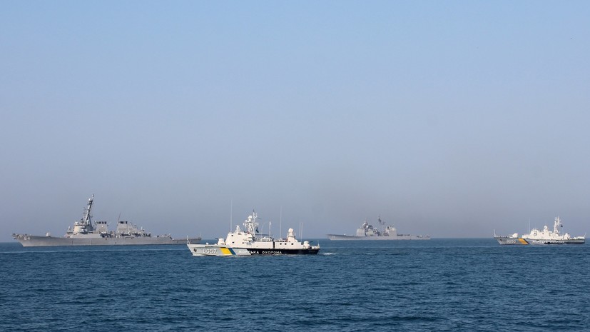 ВМС США ищет поставщиков топлива для военных учений на Украине
