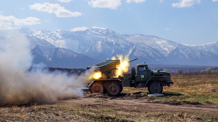 На территории пяти регионов ЮВО прошли учения артиллеристов