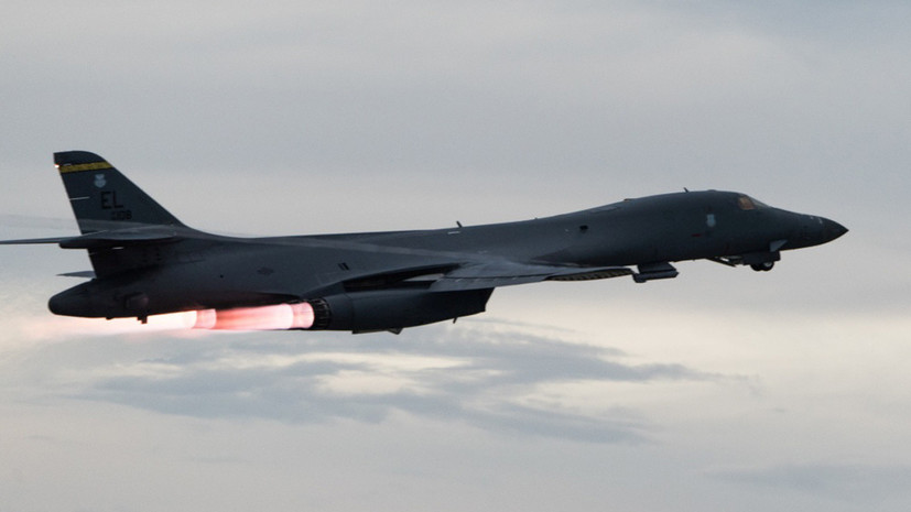 Эксперт прокомментировал решение США приостановить полёты бомбардировщиков B-1B Lancer