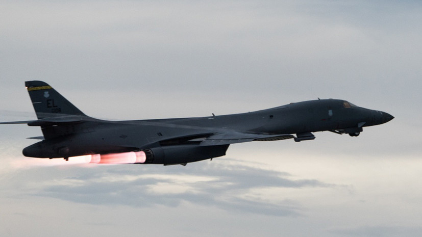 Эксперт оценил решение США приостановить полёты бомбардировщиков B-1B Lancer