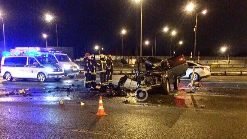 Участник смертельного ДТП на Можайском шоссе доставлен в Москву