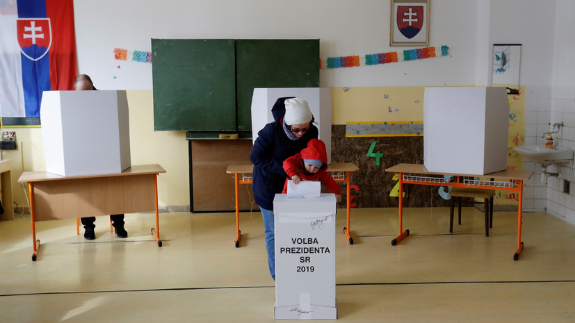 В Словакии начался второй тур президентских выборов