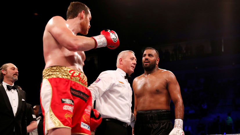 Британский боксёр укусил соперника во время поединка и был дисквалифицирован