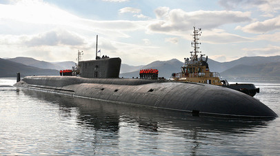 Российская атомная подводная лодка стратегического назначения проекта 955 «Владимир Мономах»