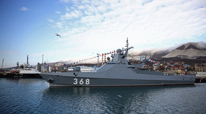 Головной патрульный корабль проекта 22160 «Василий Быков»