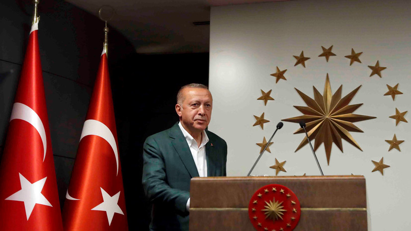 Эрдоган объявил о победе своей партии на муниципальных выборах в Турции